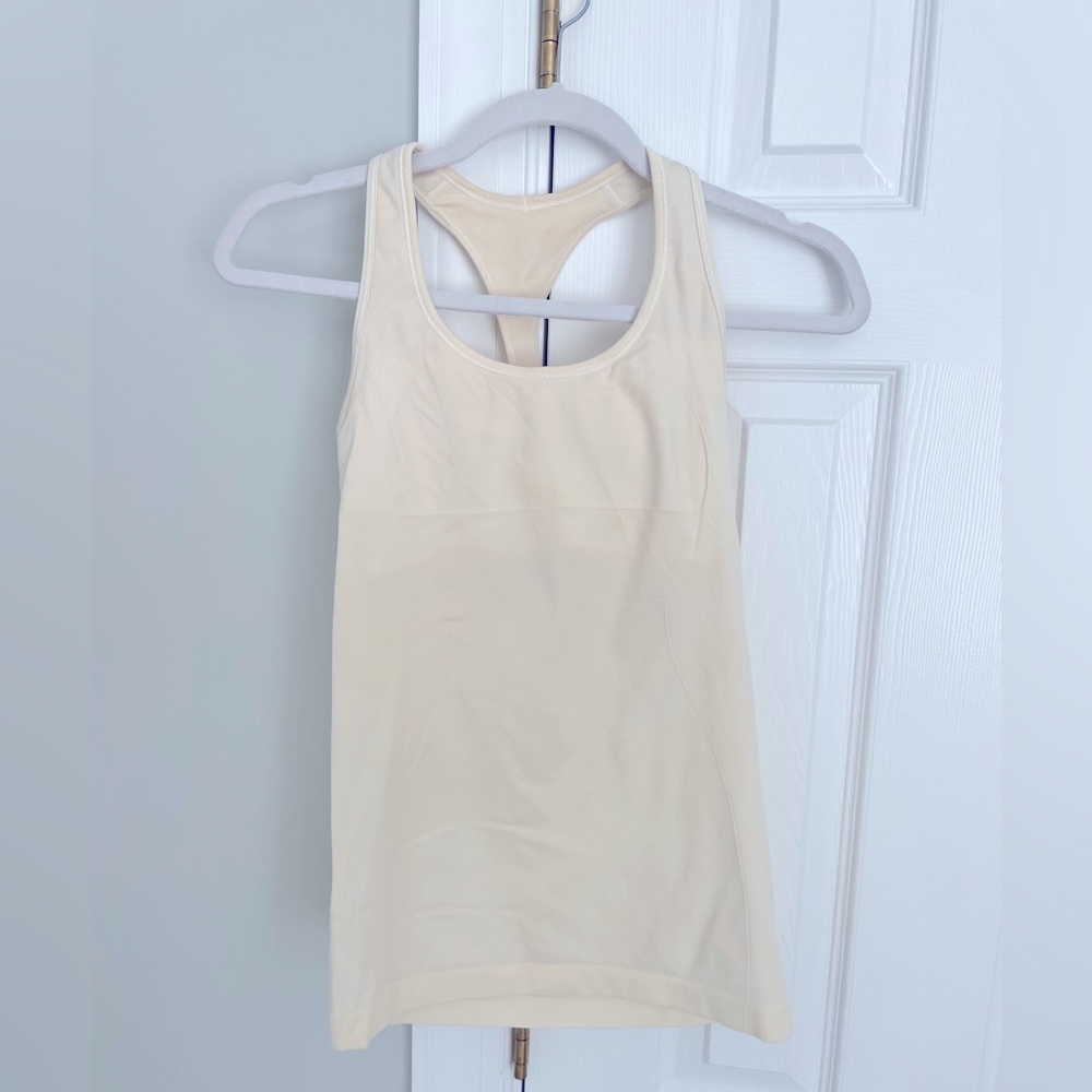 Lululemon Off white tank